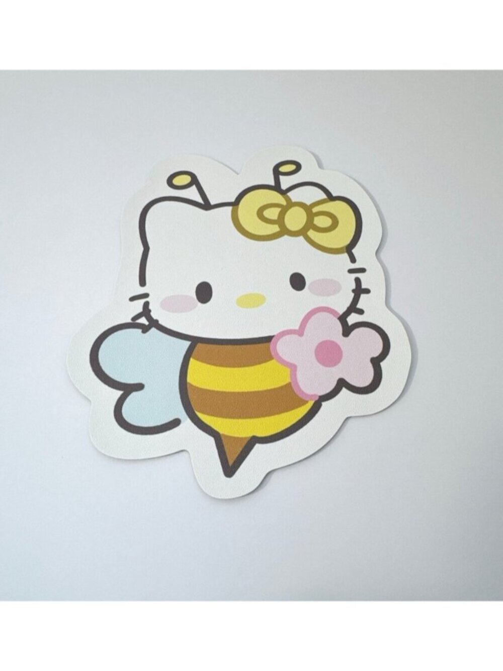 Hello Kitty Yellow Bee Spring Mouse Pad
